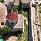 Imatge aèria de l’església de Sant Domènec després de les obres. - PAERIA DE CERVERA