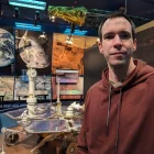 Marcel Llopis, al museu del laboratori de la NASA. - ALUMNI UDL