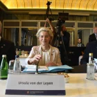 La presidenta de la Comissió Europea, Ursula von der Leyen. - EFE/EPA/BORIS PEJOVIC