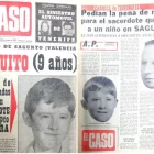 El crim ocorregut a Sagunt, recollit per la premsa de l’època.