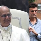 El primer denunciant d'abusos sexuals a l'Abadia de Montserrat, Miguel Hurtado, davant la Nunciatura Apostólica de Madrid