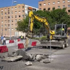 Tall parcial de Comtes d’Urgell fins divendres per un enfonsament - PAU PASCUAL PRAT