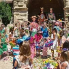 Imatge d’arxiu de la festa de l’Enramada de Guissona. - LAIA PEDRÓS