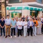Junts estrena seu a Cervera. Junts té nou local a Cervera al carrer Guinedilda. La inauguració va ser presidida pel secretari general del partit, Jordi Turull. - JUNTS