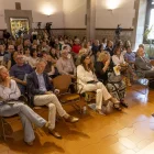 L’Aula Magna de l’IEI es va omplir ahir de representants de la indústria turística de Lleida. - JORDI ECHEVARRIA
