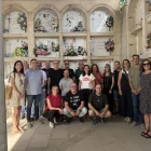 Homenatge a Víctor Torres. La federació regional i la secció local d’ERC van visitar ahir el cementiri municipal per homenatjar el polític lleidatà Víctor Torres en el 15 aniversari de la seua defunció. - ERC