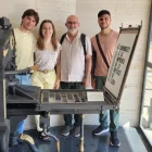 Investigadors doctorands de la UAB, a la sala d’arts gràfiques de la Diputació - DIPUTACIÓ DE LLEIDA