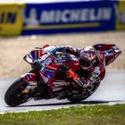 Marc Márquez, durant la sessió d’entrenaments d’ahir. - DUCATI CORSE