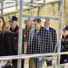 Jonathan Andic sortint del jutjat al maig després de pagar la fiança d’un milió d’euros. - EUROPA PRESS