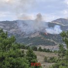 L'incendi hauria afectat 4,5 hectàrees segons les dades provisionals d'Agents Rurals