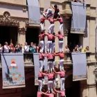7 de 9 amb folre, de la Colla Vella dels Xiquets de Valls. - ACN