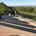 Obres modernització integral Comunitat de Regants de Corbins amb instal·lació planta solar fotovoltaica.