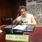 Gertrudis Alcázar, secretària de Zapatero, en la comissió d’investigació del Senat. - EUROPA PRESS
