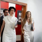 Els ministres Carlos Cuerpo, Elma Saiz i Sara Aagesen, després del Consell de Ministres. - GABRIEL LUENGAS / EUROPA PRESS