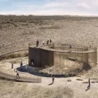 El projecte d’un dels miradors previstos a Alfés. - TIS