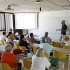 Sessió ahir a la UdL càrrec de Miguel Alonso, de la UNED. - AMADO FORROLLA