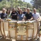 La presentació va tenir lloc ahir a la plaça de la Bassa, nou espai inaugural del festival. - LAIA PEDRÓS