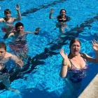 Usuaris de Sant Joan de Déu inauguren l’estiu a les piscines d’Almacelles - SJD TERRES DE LLEIDA
