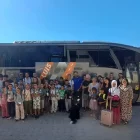 Rebuda ahir dels nens i nenes procedents de camps de refugiats sahrauís a l’arribar al Barris Nord a Lleida. - SÀHARA PONENT