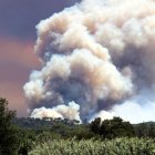 Imatges de l'incendi de la Bisbal de l'Empordà