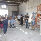 Visita dels impulsors i representants d’institucions ahir a les instal·lacions. - LAIA PEDRÓS