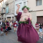 El déu del vi i la festa va encapçalar la jornada d’obertura dels Capvespres a la Romana. - JORDI BONILLA