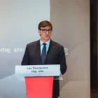 Salvador Illa va defensar que amb el nou sistema guanyen totes les comunitats. - ARNAU CARBONELL/GENERALITAT