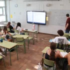Imatge d’arxiu d’una aula d’un centre educatiu públic català. - ACN