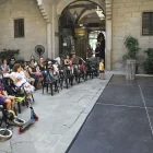 Espectacle de la companyia Fadunito, ahir al pati de l’IEI. - IEI