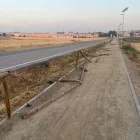 El cotxe sortia d’Agramunt, va envair el carril contrari i va xocar. - AJUNTAMENT D’AGRAMUNT