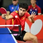 Cesc Carrera, durant la competició.