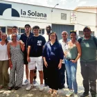 Alumnes del curs amb l’alcaldessa, Rosa Maria Perelló. - AJUNTAMENT DE TÀRREGA
