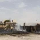 Un incendi calcina 1.000 metres quadrats a Alcalde Porqueres, a Balàfia - AMADO FORROLLA