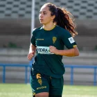 Ana Ocón durant un partit amb el Còrdova CF.
