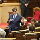 Illa durant una de les seues intervencions ahir al Parlament. - ACN