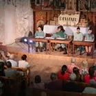 L’església de Son (Alt Àneu) va ser escenari de la lectura del teatre ‘Batecs’, el primer dia del Dansàneu. - AJUNTAMENT DE LA SEU