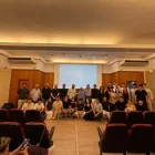 El grup de joves després de presentar els seus projectes a la Pobla. - A. P. S.