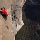 Honnold durant l’ascensió lliure a El Capitán. - 3CAT