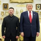 Volodímir Zelenski i Donald Trump, ahir a la Casa Blanca. - PRESIDÈNCIA D’UCRAÏNA