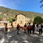 La visita a la presa del Tossal de Ponts és una de les rutes que ofereix la Fundació Canals d’Urgell per divulgar el seu patrimoni. - FCU