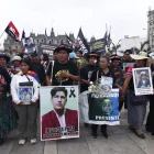 Manifestants contra la presidència de Keiko Fujimori. - EFE/ SEBASTIÁN BLANCO SALAZAR
