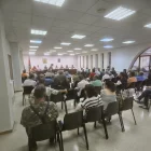 Imatge de la reunió feta dimarts a Aitona amb alcaldes i afectats. - AJUNTAMENT D’AITONA