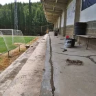 Les instal·lacions millorades del camp de futbol de Seròs. - A.S.