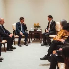 Salvador Illa es va reunir ahir amb el primer ministre de Singapur. - ACN
