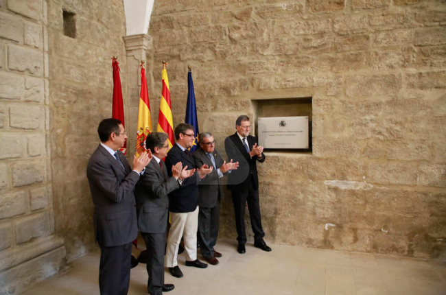 Imatges de la inauguració del parador de Roser