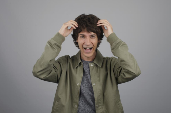 El jove cantant i actor de la sèrie ‘Merlí’, de TV3, Marcos Franz.