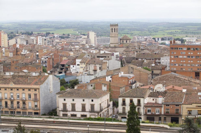 Vista de la localidad de Tàrrega, donde ocurrieron los hechos.