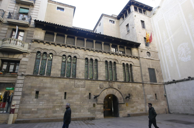 La façana del Palau de la Paeria.