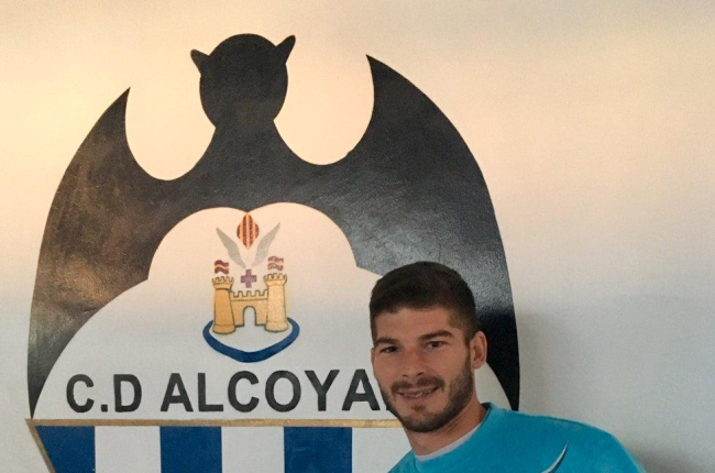 El leridano Pau Bosch, ayer en las instalaciones del Alcoyano.