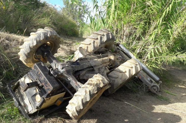 Accident mortal de tractor a Torrefarrera.